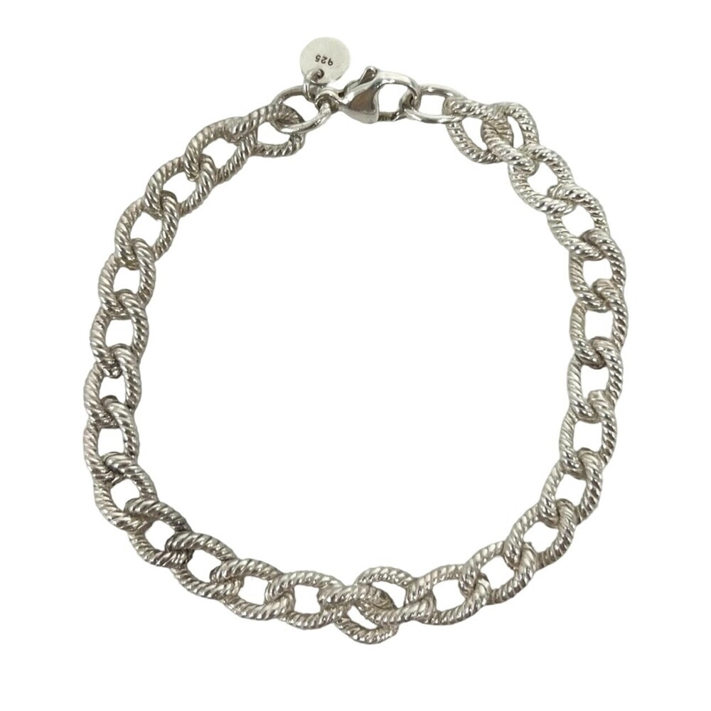TIFFANY Vintage Silver Charm Bracelet